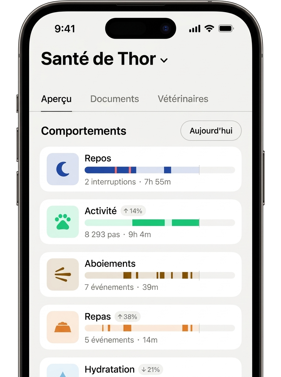 Application Suivi Santé et GPS "Tracky" IOS et Android